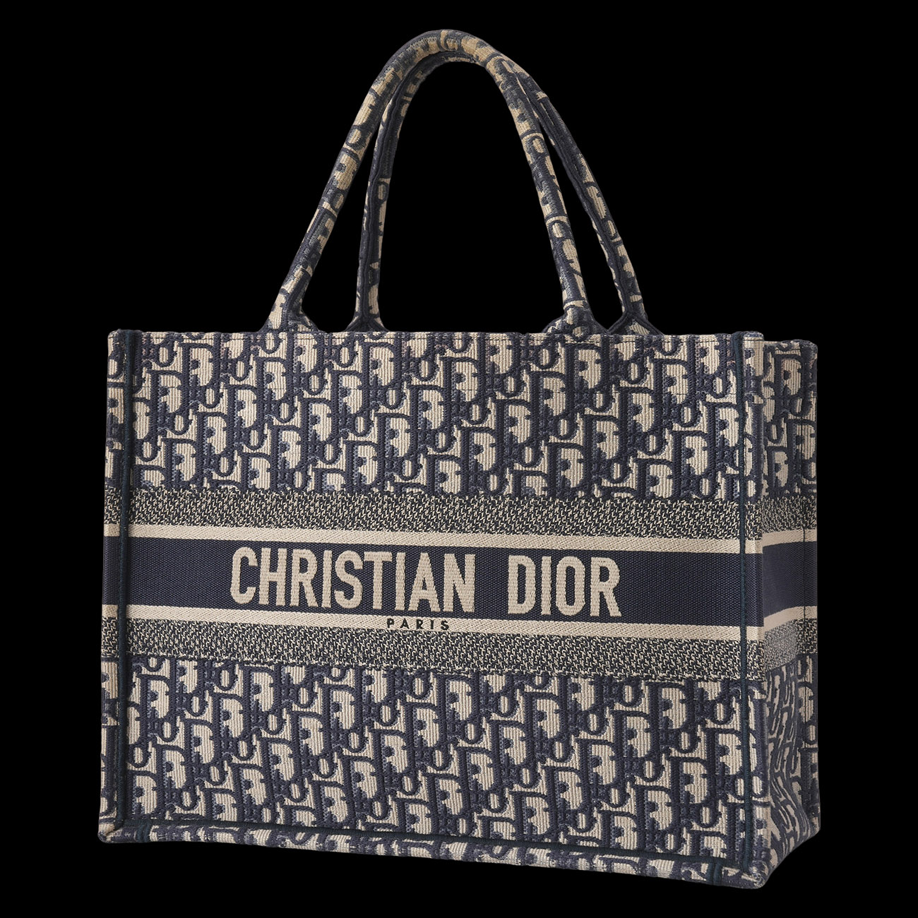 CHRISTIAN DIOR(USED)디올 오블리크 북토트 라지
